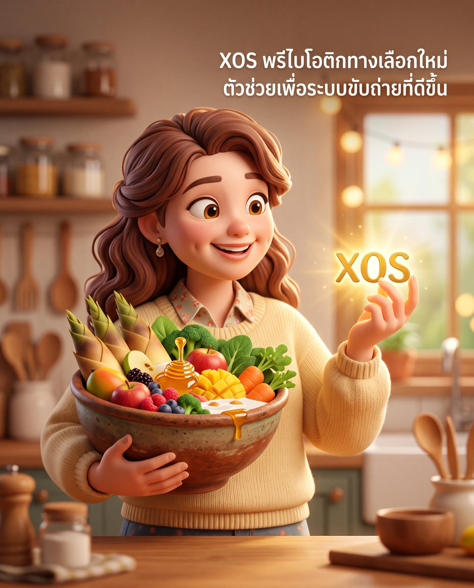 รู้จัก XOS พรีไบโอติกทางเลือกใหม่ ตัวช่วยเพื่อระบบขับถ่ายที่ดีขึ้น