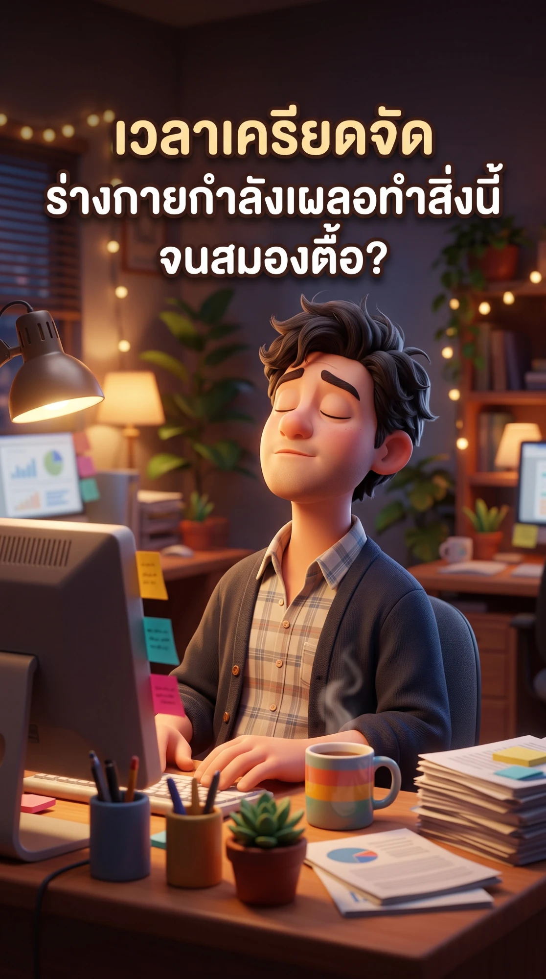 ฝึกการหายใจเพิ่มประสิทธิภาพในการทำงาน